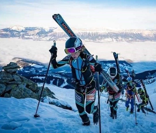 Val&eacute;rie Raibaut, championne de ski-alpinisme